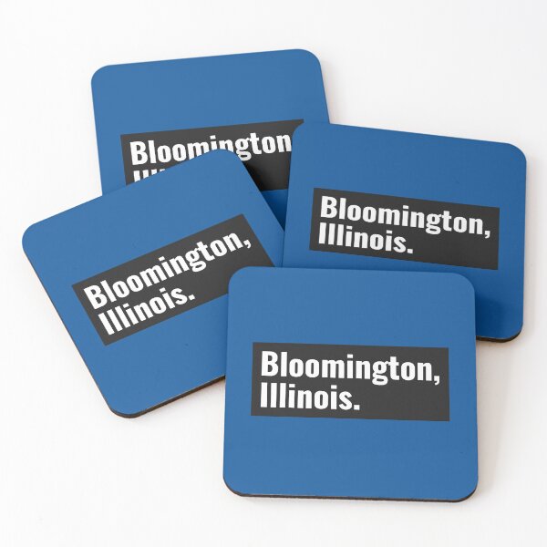 Item preview, Bloomington Illinois Square designed and sold by Taumaturgo.