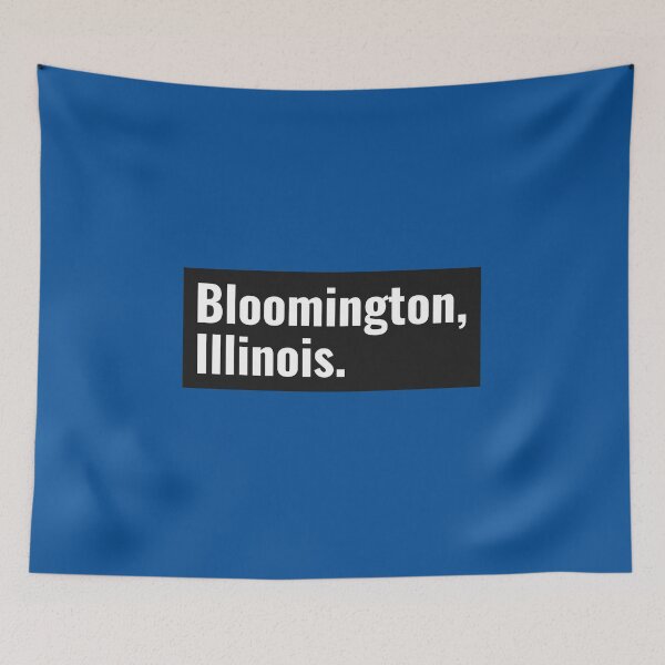 Item preview, Bloomington Illinois Square designed and sold by Taumaturgo.