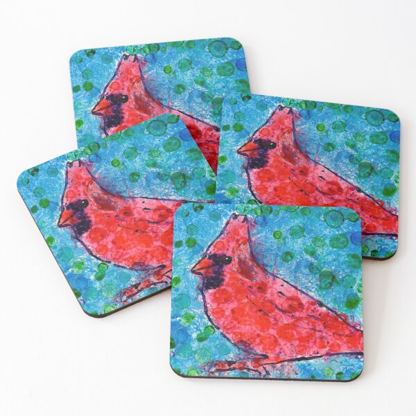Item preview, "The Messenger" Cardinal Bird designed and sold by Gelarie Johnson.
