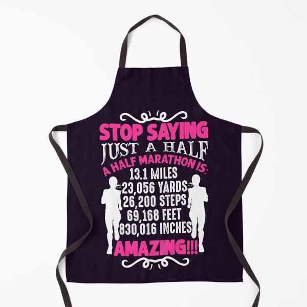 Item preview, Stop Saying Just A Half - Funny Marathon Saying designed and sold by motivationaltee.