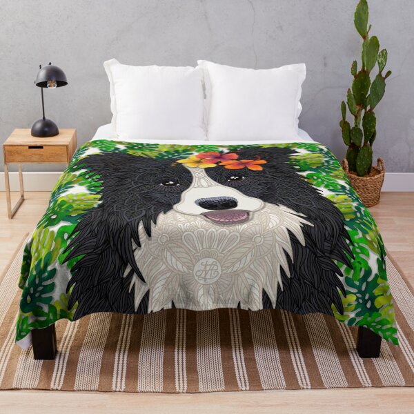 Item preview, Tropical Border Collie designed and sold by artlovepassion.