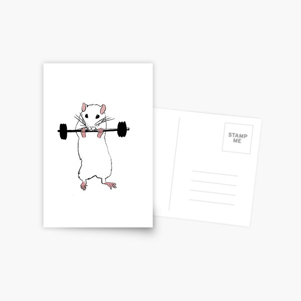 Gym Rat | Postcard