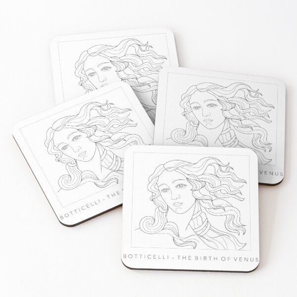 Item preview, Darkacademia Botticelli Lina Art designed and sold by Asher-and-Asher.