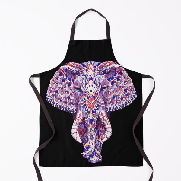 Item preview, Pink Tribal Mandala Elephant Animal Retro Vintage Abstract Bohemian Elephant designed and sold by Stephani Analah.