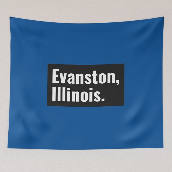 Item preview, Evanston Illinois Square designed and sold by Taumaturgo.