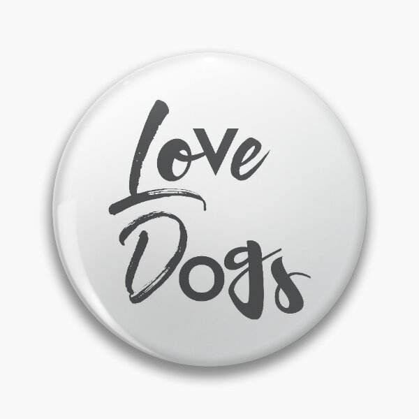 Item preview, Modern, simple, urban, cool graphic design of Love Dogs designed and sold by theendup.