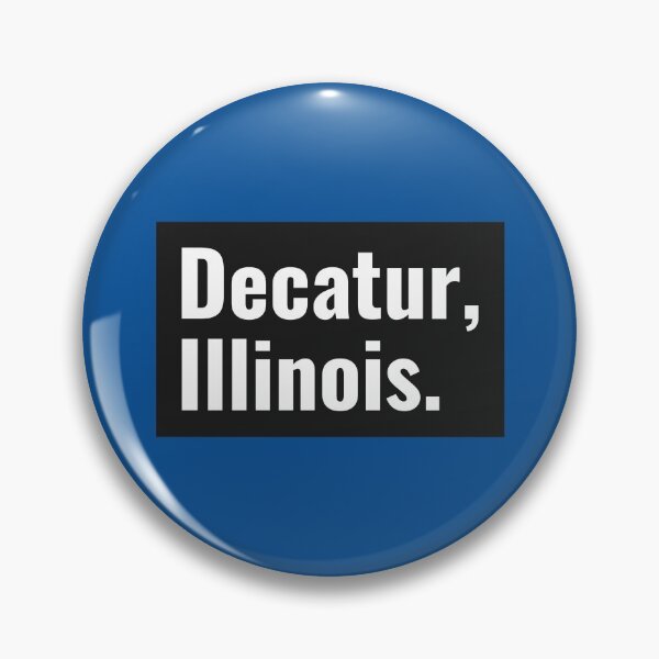 Item preview, Decatur Illinois Square designed and sold by Taumaturgo.