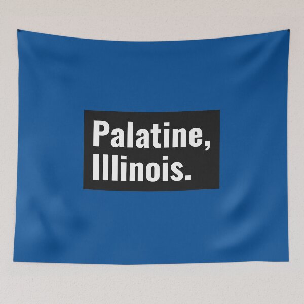 Item preview, Palatine Illinois Square designed and sold by Taumaturgo.