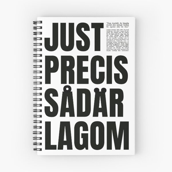 Item preview, Swedish Lagom designed and sold by EllinorPrints.