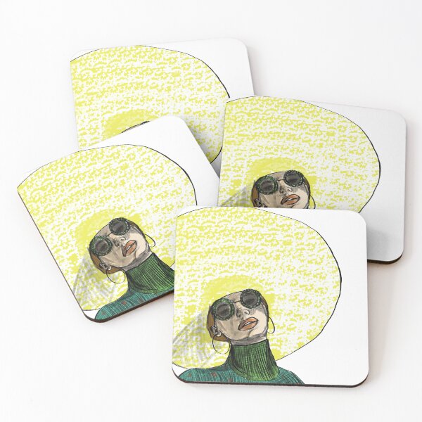 Artikelvorschau, Girl with big hat (color) entworfen und verkauft von Luzdelaluna.