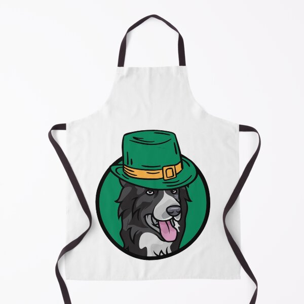 Item preview, Border Collie Leprechaun St Patricks Day Dog designed and sold by TheFlipRepublic.