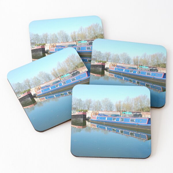 Item preview, A working barge and a pleasure craft.  designed and sold by ronsaunders47.