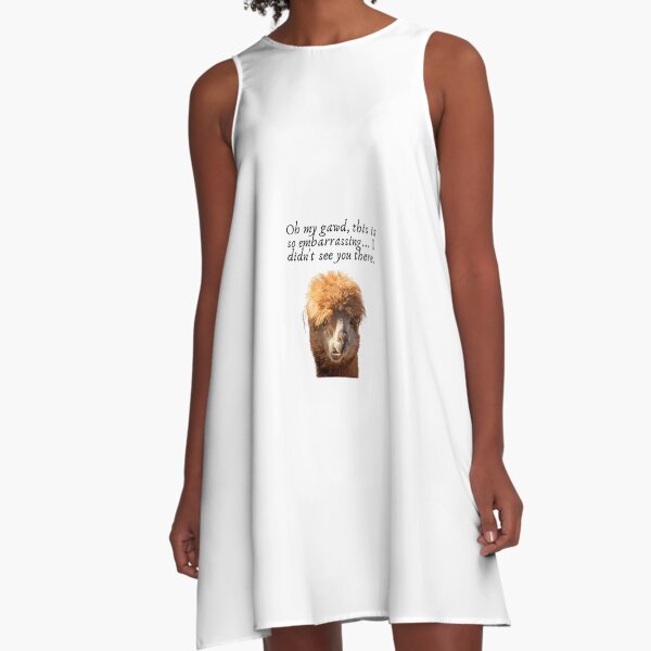 Oh my gawd, this is so embarrassing... A-Line Dress