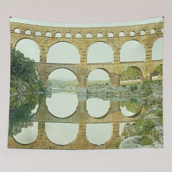 Item preview, Roman aqueduct Pont Du Gard designed and sold by Skayart.