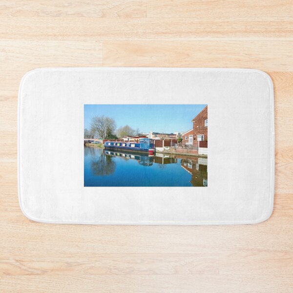 Item preview, Narrow boat outside your back door. designed and sold by ronsaunders47.