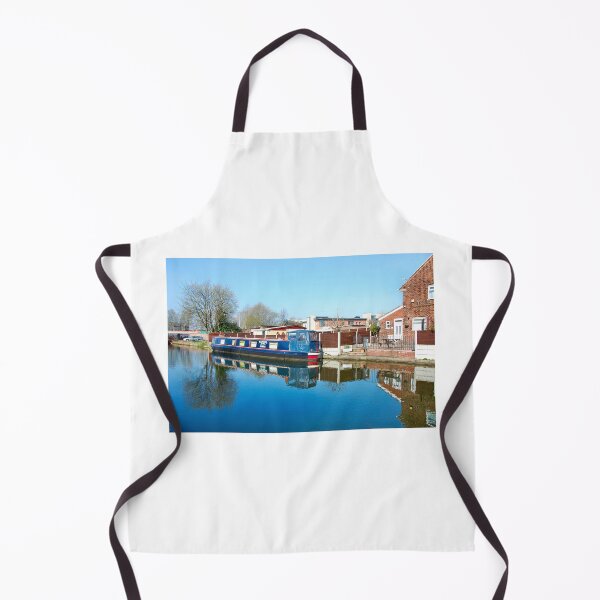 Item preview, Narrow boat outside your back door. designed and sold by ronsaunders47.