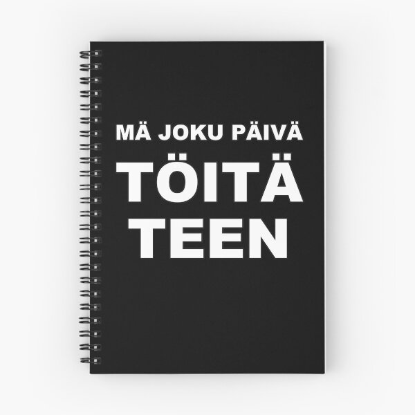 Item preview, Mä joku päivä töitä teen designed and sold by T-poet.