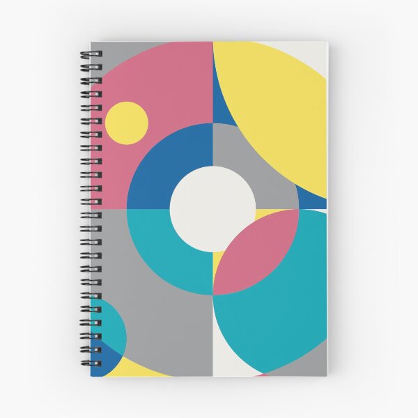 Item preview, Abstract geometric pattern with round shapes in multicolor palette variation designed and sold by acidmit.