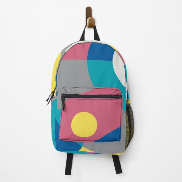 Item preview, Abstract geometric pattern with round shapes in multicolor palette variation designed and sold by acidmit.