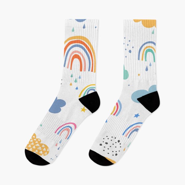 Item preview, NUBES ARCO IRIS Y LLUVIA DISEÑO DE PATRONES COLORIDOS designed and sold by lotees.