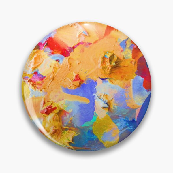 Item preview, Background image of bright oil-paint palette closeup designed and sold by Kizuneko.