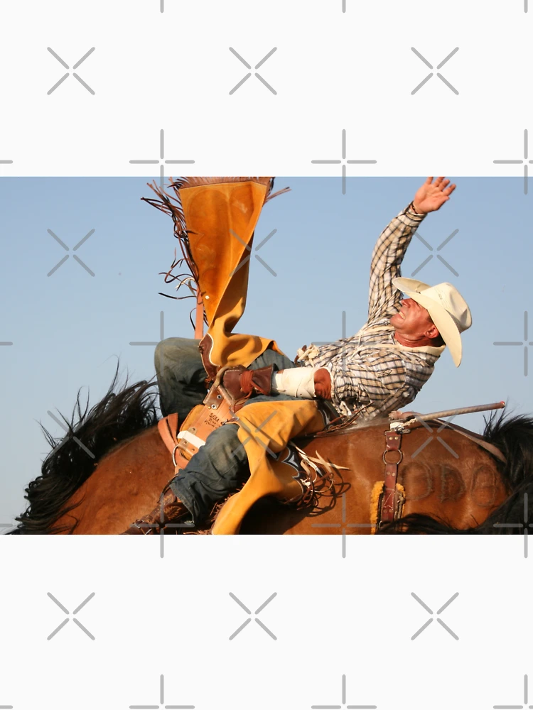 Thumbnail 6 of 6, Pullover Hoodie, Rodeo Bareback Rider designed and sold by Rodeo-Photos.