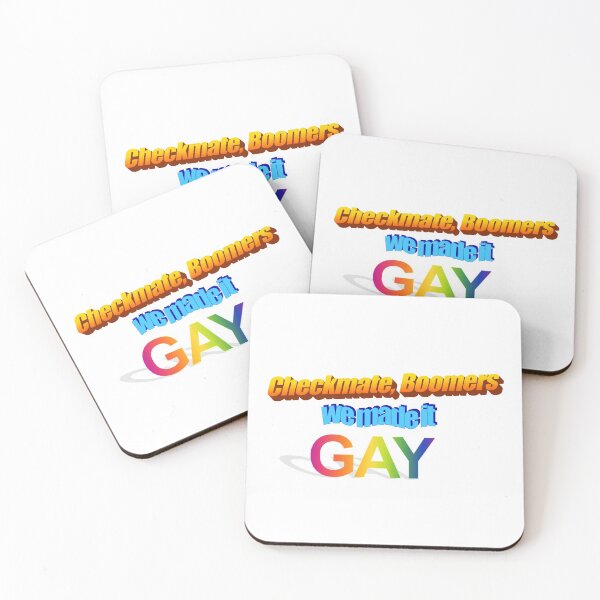 Item preview, Checkmate, Boomers. We made it gay designed and sold by genosroootbeer.