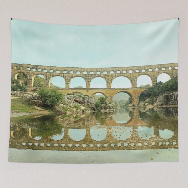 Item preview, Roman aqueduct Pont Du Gard designed and sold by Skayart.
