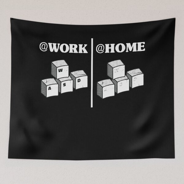 Item preview, My Keyboard At Work At Home Funny WASD Gaming Gift designed and sold by Stronzi.