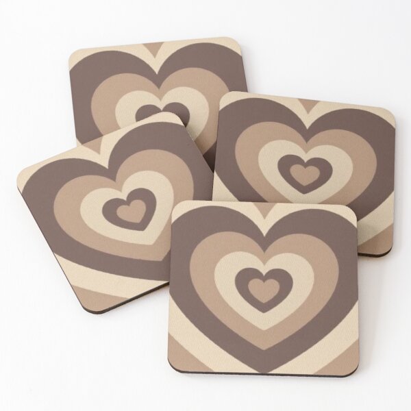 Item preview, Brown Layered Hearts designed and sold by madeline rosen.