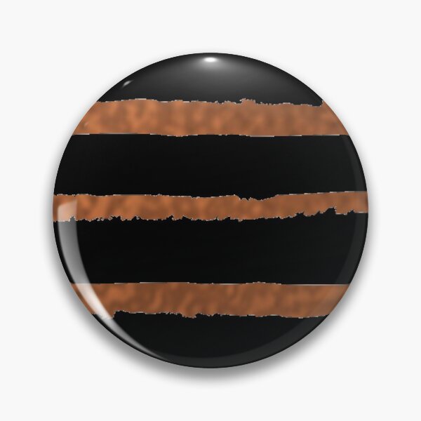 Item preview, Copper and black stripes decorative patterns designed and sold by NelBo.