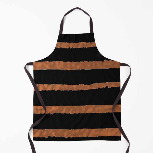 Item preview, Copper and black stripes decorative patterns designed and sold by NelBo.