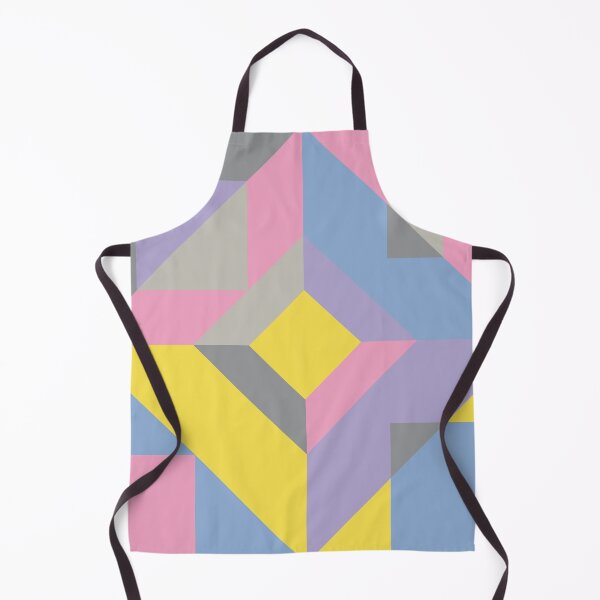 Item preview, Rectangular shapes in abstract geometric pattern in multicolor palette variation designed and sold by acidmit.