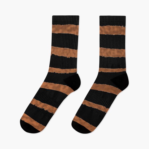 Item preview, Copper and black stripes decorative patterns designed and sold by NelBo.