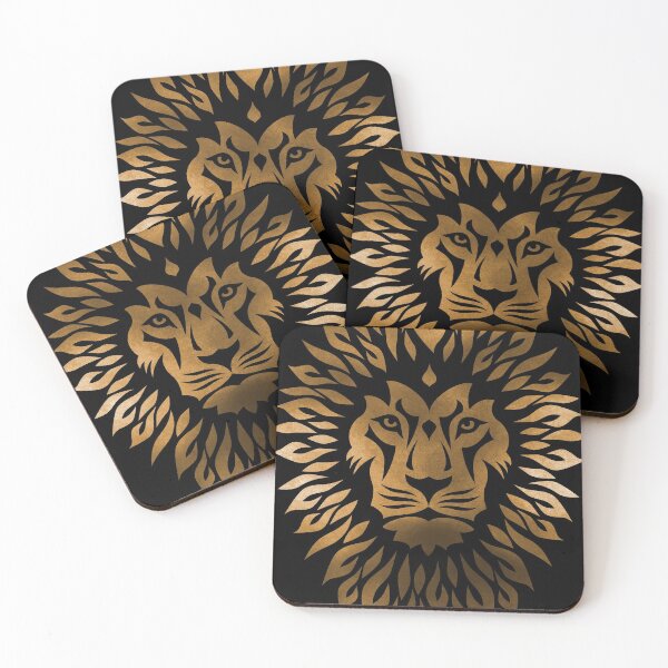 Item preview, Vintage Gold Lion Painting designed and sold by pallkris.