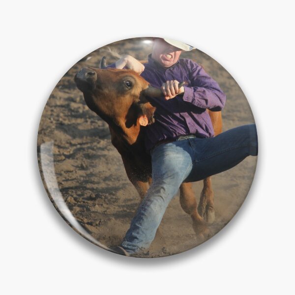 Item preview, Steer Wrestler designed and sold by Rodeo-Photos.
