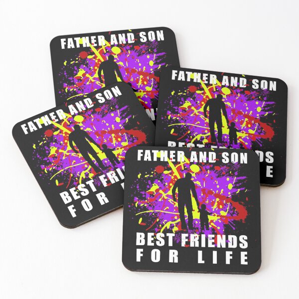 Item preview, Father and son, best friends for life retro designed and sold by shurikaner.