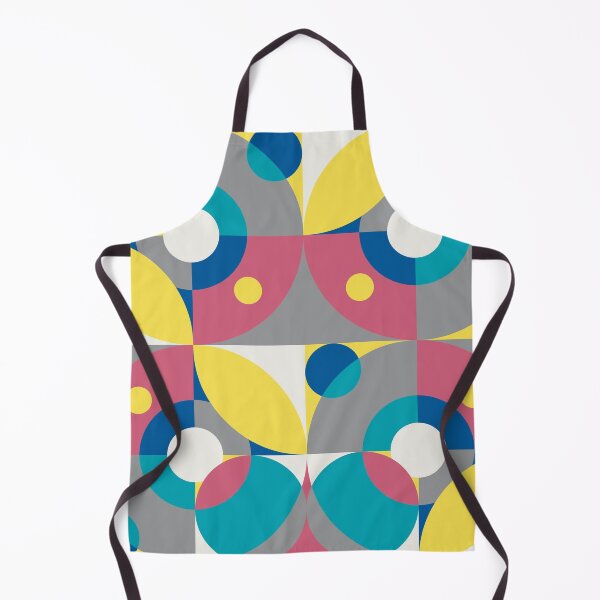 Item preview, Abstract geometric pattern with round elements in multicolor palette variation designed and sold by acidmit.