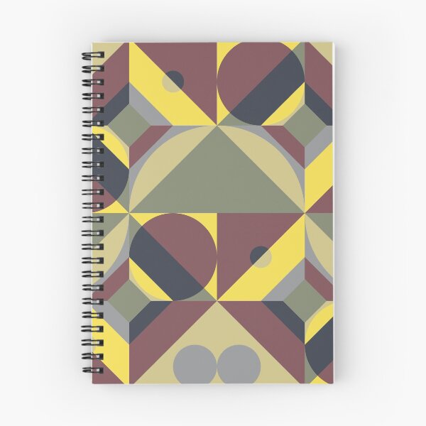 Item preview, Abstract geometric pattern with rectangular and round elements in multicolor palette variation designed and sold by acidmit.