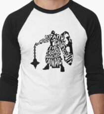 Armored by Faith, Driven by Duty Men's Baseball ¾ T-Shirt