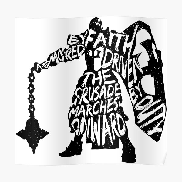 Armored by Faith, Driven by Duty Poster