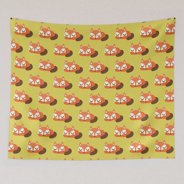 Item preview, Sleeping Fox - Green designed and sold by jsongdesign.