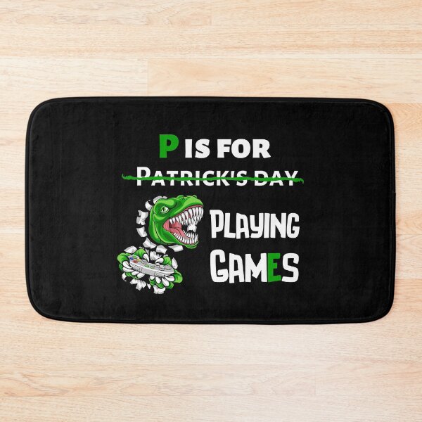 Item preview, P is for playing games Patrick's day  designed and sold by Bella85s.