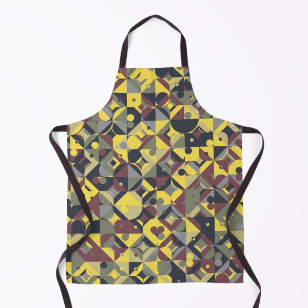 Item preview, Abstract multicolor geometric mosaic with square and round elements designed and sold by acidmit.