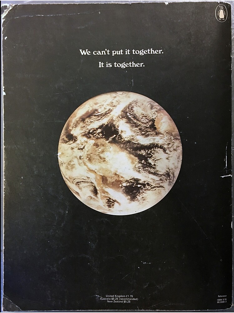 Disover Whole Earth Catalog Earthrise #2 Premium Matte Vertical Poster