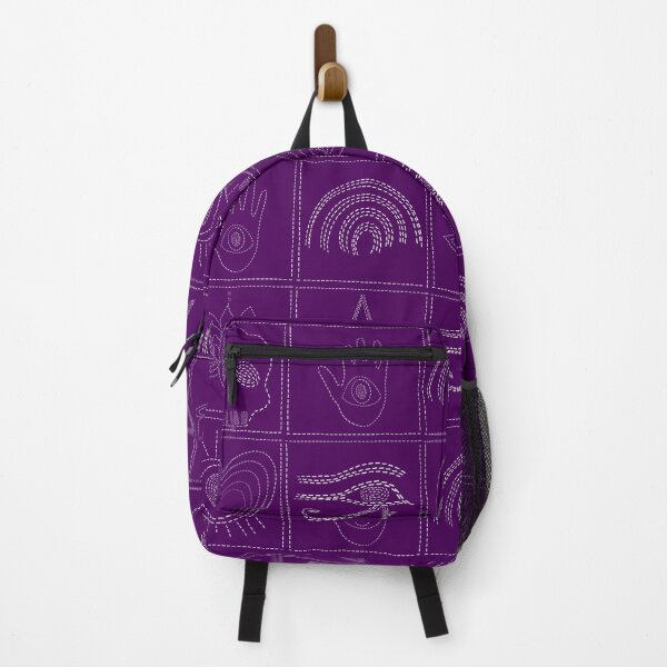 Item preview, Sashiko Protection Purple designed and sold by EmmiLooArt.