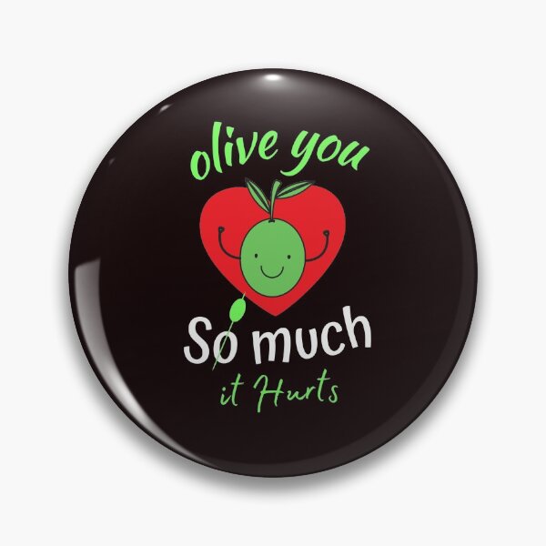 Item preview, olive you so much it Hurts Funny Tshirt, Gift idea for olive lovers !. designed and sold by todoAwesome.