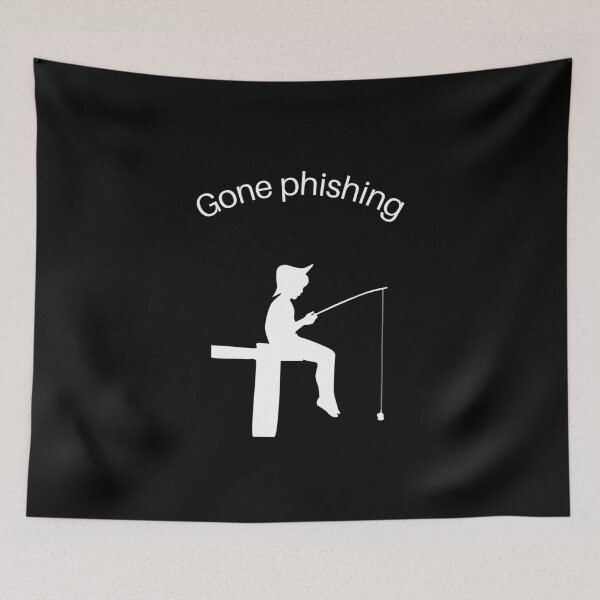 Item preview, Gone phishing designed and sold by cybersecurity-0.