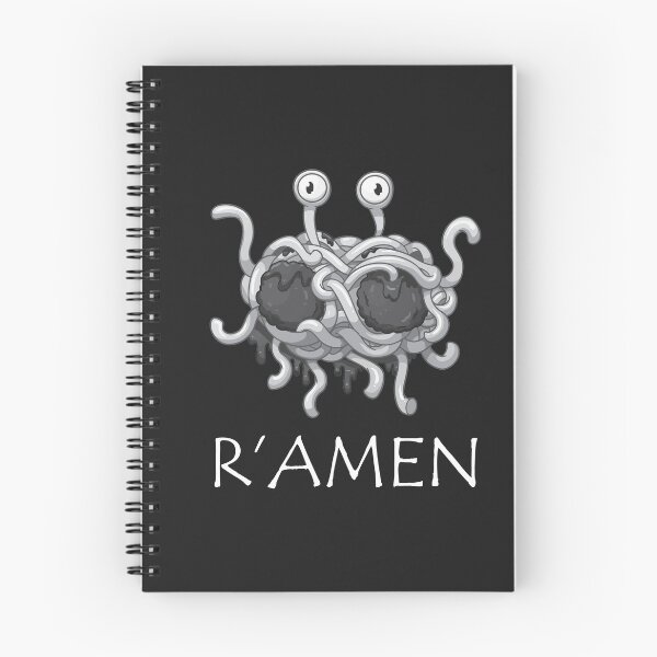 Item preview, R'amen - The Flying Spaghetti Monster (FSM) Amen designed and sold by Kris Kuhn.