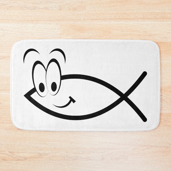 Item preview, Ichtys Face - Symbol - Jesus God's Son Savior - Ichthys4m3 designed and sold by IchBinChrist.